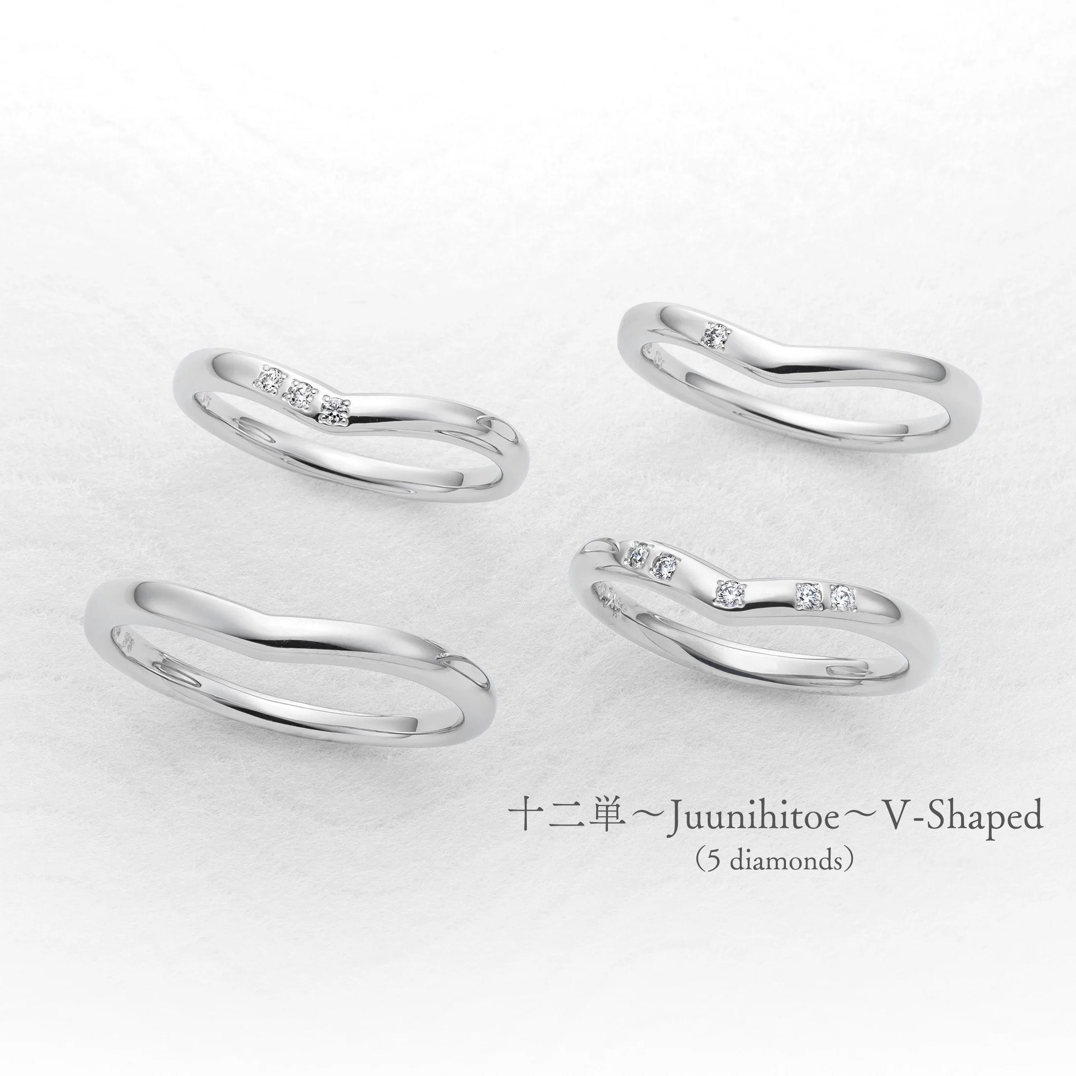 十二単~Juunihitoe~V-Shaped (5 diamonds)